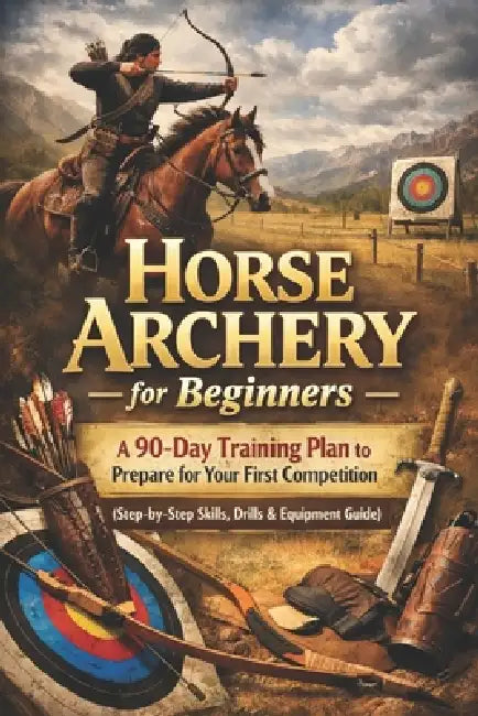 Horse Archery for Beginners: A 90-Day Training Plan to Prepare for Your First Competition (Step-by-Step Skills, Drills & Equipment Guide) by V. Rhea