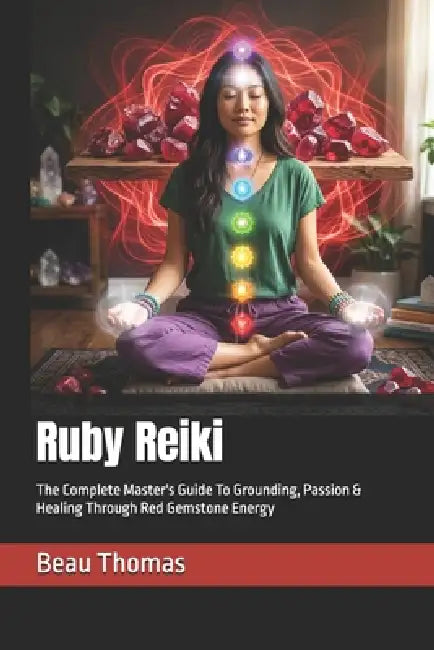 Ruby Reiki: The Complete Master's Guide To Grounding, Passion & Healing Through Red Gemstone Energy by Beau James Thomas