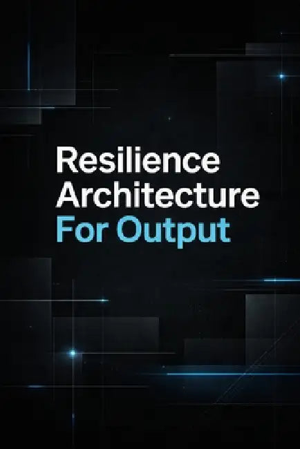 Resilience Architecture For Output: Build enduring strength and efficiency with proven systems by Erik Gieske