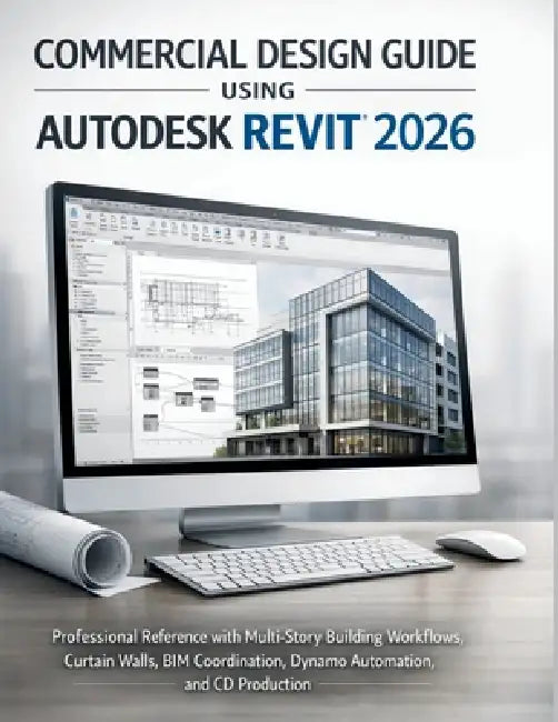 Commercial Design Guide Using Autodesk Revit 2026: Professional Reference with Multi-Story Building Workflows, Curtain Walls, BIM Coordination, Dynamo by Peter Herman
