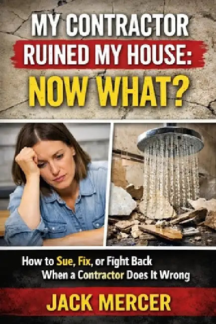 My Contractor Ruined My House: Now What?: How to Sue, Fix, or Fight Back When a Contractor Does It Wrong by Jack Mercer