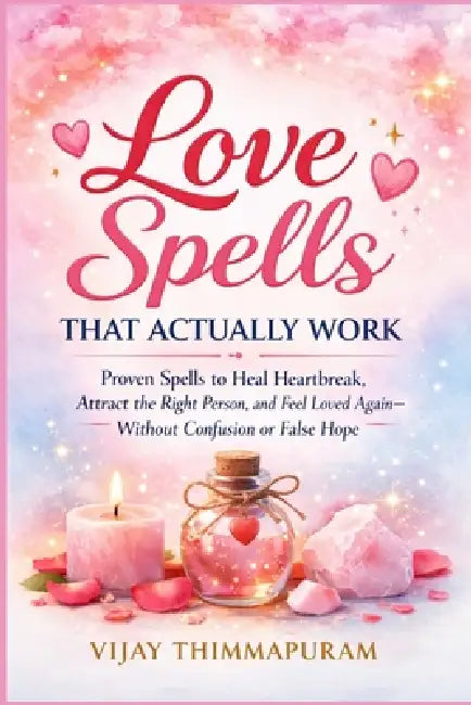 Love Spells That Actually Work: Proven Spells to Heal Heartbreak, Attract the Right Person, and Feel Loved Again-Without Confusion or False Hope by Vijay Thimmapuram