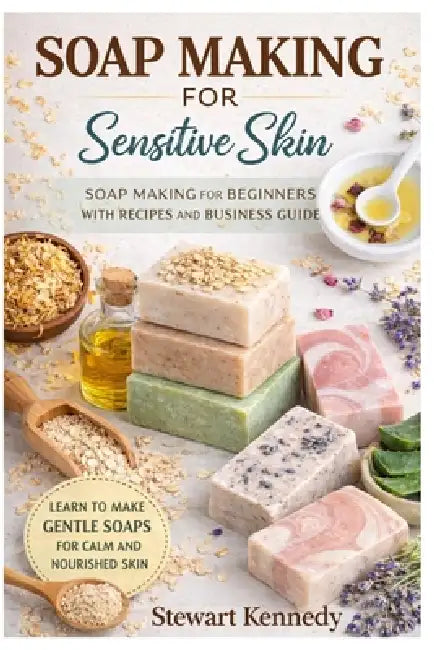 Soap Making for Sensitive Skin: Soap Making for Beginners with Recipes and Business Guide by Stewart Kennedy