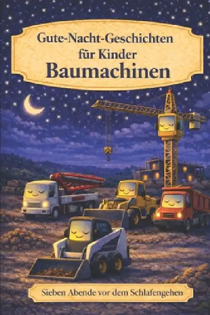 Baumaschinen: Gute-Nacht-Geschichten für Kinder by Patrik Lumen