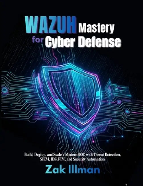 Wazuh Mastery for Cyber Defense: Build, Deploy, and Scale a Modern SOC with Threat Detection, SIEM, IDS, FIM, and Security Automation by Zak Illman
