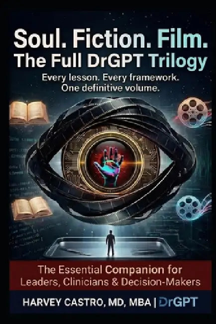 Soul. Fiction. Film.: The Full DrGPT Trilogy Companion Edition by Harvey Castro