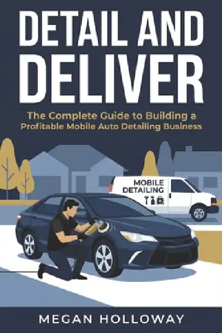 Detail and Deliver: The Complete Guide to Building a Profitable Mobile Auto Detailing Business by Megan Holloway