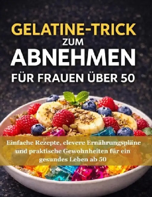 Gelatine-Trick zum Abnehmen für Frauen über 50: Einfache Rezepte, clevere Ernährungspläne und praktische Gewohnheiten für ein gesundes Leben ab 50 by Clinton Abbott