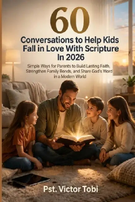 60 Conversations to Help Kids Fall in Love With Scripture In 2026: Simple Ways for Parents to Build Lasting Faith, Strengthen Family Bonds, and Share by Pst Victor Tobi