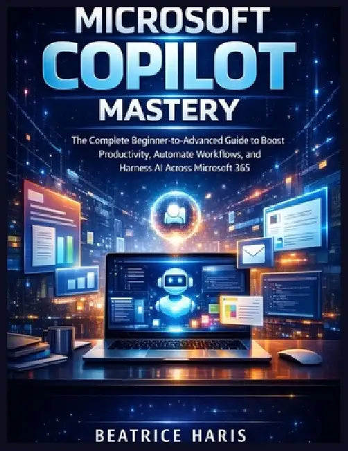 Microsoft Copilot Mastery: The Complete Beginner-to-Advanced Guide to Boost Productivity, Automate Workflows, and Harness AI Across Microsoft 365 by Beatrice Haris