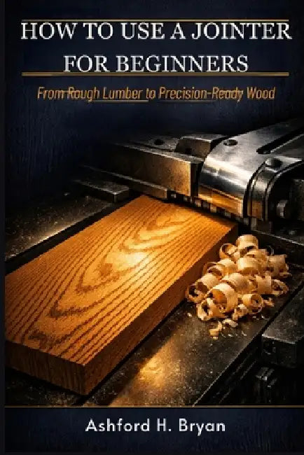 How to Use a Jointer for Beginners: From Rough Lumber to Precision-Ready Wood by Ashford H. Bryan