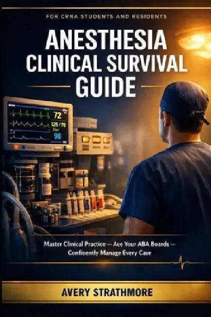 Anesthesia Clinical Survival Guide for CRNA Students and Residents: Master Clinical Practice, Ace Your ABA Boards, and Confidently Manage Every Case f by Avery Strathmore