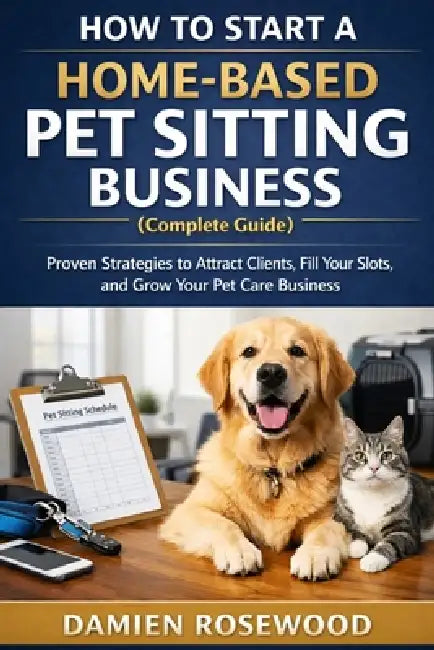 How to Start a Home-Based Pet Sitting Business (Complete Guide): Proven Strategies to Attract Clients, Fill Your Slots, and Grow Your Pet Care Busines by Damien Rosewood