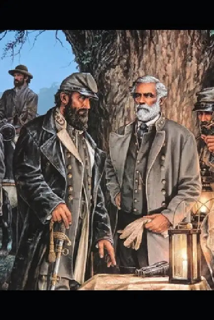Generals Robert E Lee & Thomas J "Stonewall" Jackson by H. Rondel Rumburg