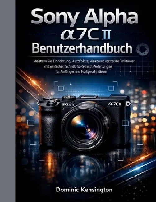 Sony Alpha a7C II Benutzerhandbuch: Meistern Sie Einrichtung, Autofokus, Video und versteckte Funktionen mit einfachen Schritt-für-Schritt-Anleitungen by Dominic Kensington