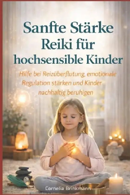 Sanfte Stärke: Reiki für hochsensible Kinder: Hilfe bei Reizüberflutung, emotionale Regulation stärken und Kinder nachhaltig beruhigen by Cornelia Brinkmann