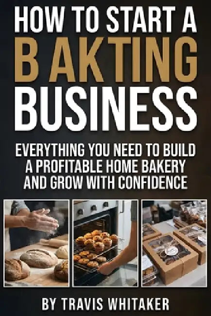 How To Start A Baking Business: Turn your baking talent into real income with practical steps to sell cakes from home, handle legal setup, price with by Travis Whitaker