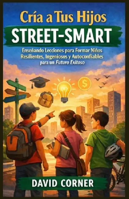 Cría a tus hijos con inteligencia y astucia.: Lecciones que empoderan para formar niños resilientes, ingeniosos y autosuficientes para un futuro prósp by David Corner
