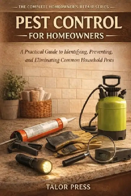 Home Pest Control for Beginners: A Practical Guide to Identifying, Preventing, and Eliminating Common Household Pests by Talor Press