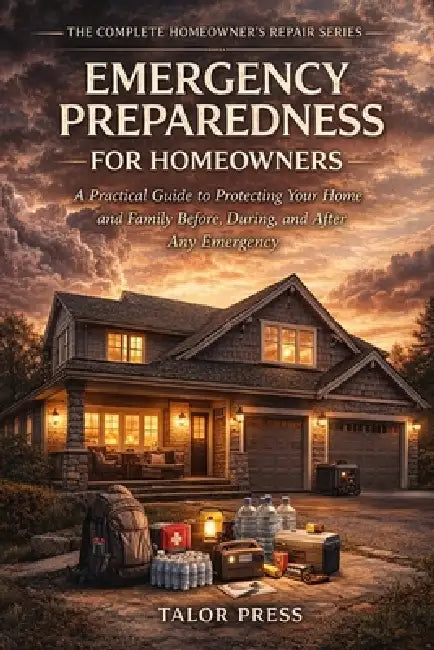 Emergency Preparedness for Homeowners: A Practical Guide to Protecting Your Home and Family Before, During, and After Any Emergency by Talor Press