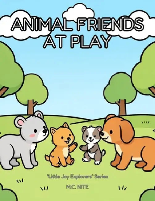 Animal Friends at Play by M. C. Nite