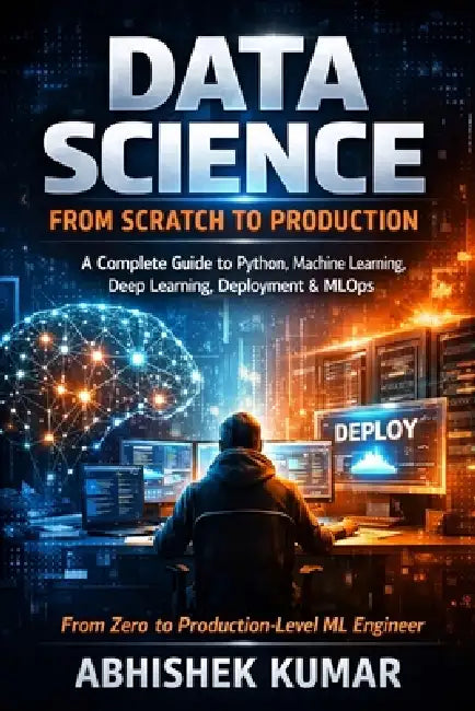 Data Science from Scratch to Production: A Complete Guide to Python, Machine Learning, Deep Learning, Deployment & MLOps by Abhishek Kumar