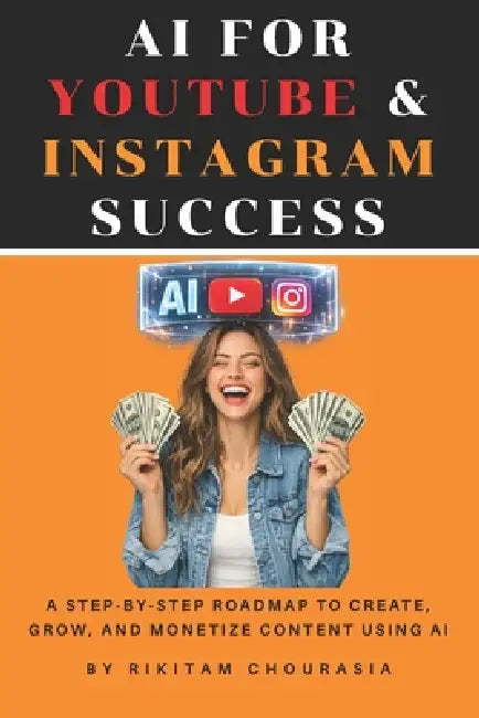 AI for YouTube & Instagram Success: A Step-by-Step Roadmap to Create, Grow, and Monetize Content Using AI by Rikitam Chourasia