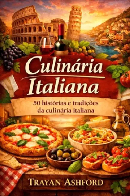 Culinária Italiana: 50 histórias e tradições da culinária italiana by A. Sunot, Trayan Ashford