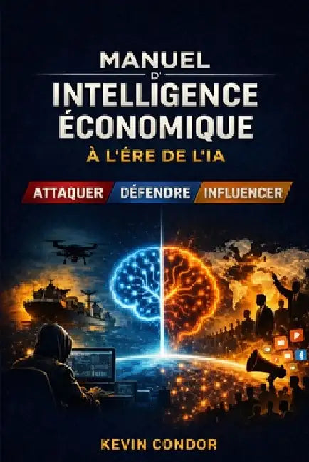 Manuel d'intelligence économique à l'ère de l'IA: Attaquer, Défendre, Influencer by Kevin Condor