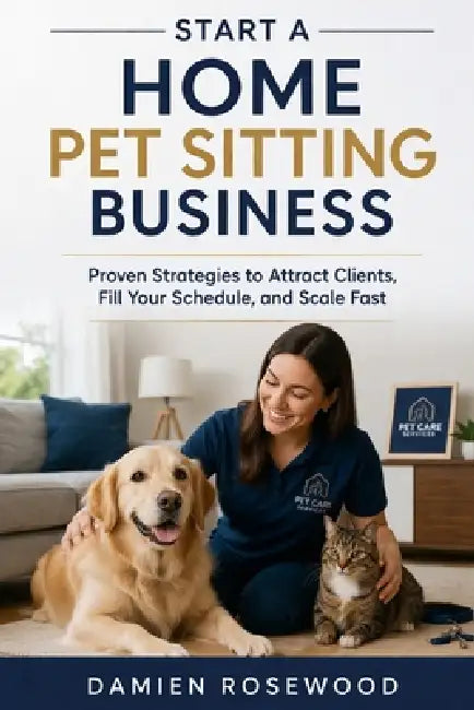 Start a Home Pet Sitting Business: Proven Strategies to Attract Clients, Fill Your Schedule, and Scale Fast by Damien Rosewood