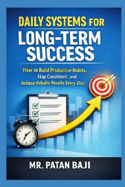 Daily Systems for Long-Term Success: How to Build Productive Habits, Stay Consistent, and Achieve Reliable Results Every Day by Patan Baji