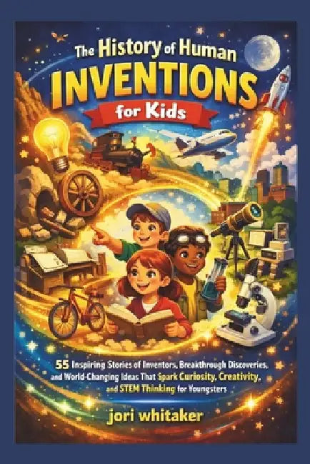 The History of Human Inventions for Kids: Inspiring Stories of Inventors, Breakthrough Discoveries, and World-Changing Ideas That Spark Curiosity, Cre by Jori Whitaker