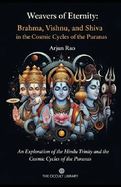 Weavers of Eternity: Brahma, Vishnu, and Shiva in the Cosmic Cycles of the Puranas: An Exploration of the Hindu Trinity and the Cosmic Cycles of the P by Arjun Rao, The Occult Library