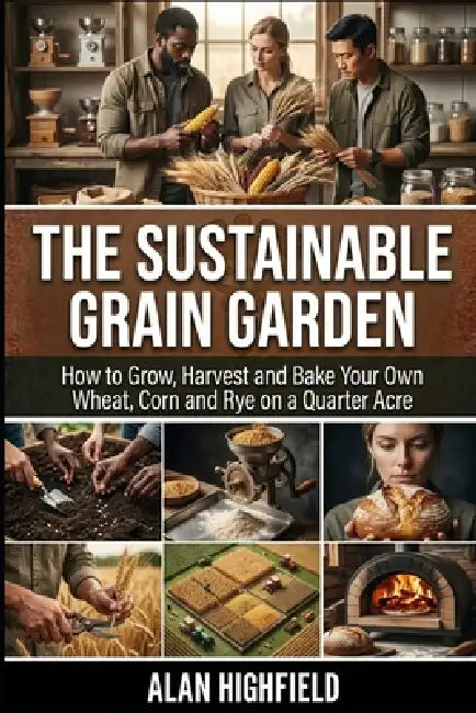 The Sustainable Grain Garden: How to Grow, Harvest and Bake Your Own Wheat, Corn and Rye on a Quarter Acre Sustainable Small Plot Corn & Wheat Cultiva by Alan Highfield