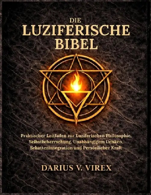 Die Luziferische Bibel: Ein Praktischer Leitfaden zur Luziferischen Philosophie, Selbstbeherrschung, Unabhängigem Denken, Schattenintegration und Pers by Darius V. Virex