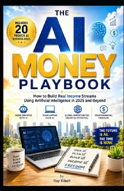 The AI Money Playbook: Your laptop. Your AI. Your financial freedom. by Roy Kibeh