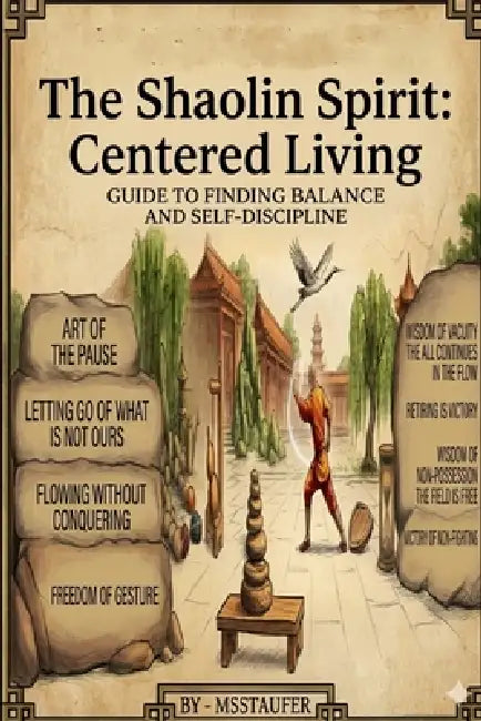 The Shaolin Spirit: Centered Living, Guide to finding balanced and self-discipline by Msstaufer Berraquero