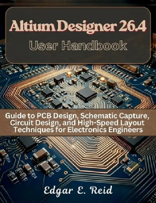 Altium Designer 26.4 User Handbook: Guide to PCB Design, Schematic Capture, Circuit Design, and High-Speed Layout Techniques for Electronics Engineers by Edgar E. Reid