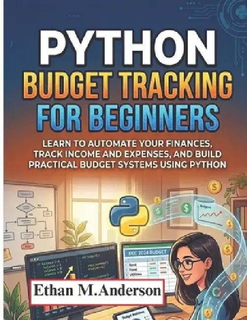 Python Budget Tracking for Beginners: Learn to Automate Your Finances, Track Income and Expenses, and Build Practical Budget Systems Using Python by Ethan M. Anderson