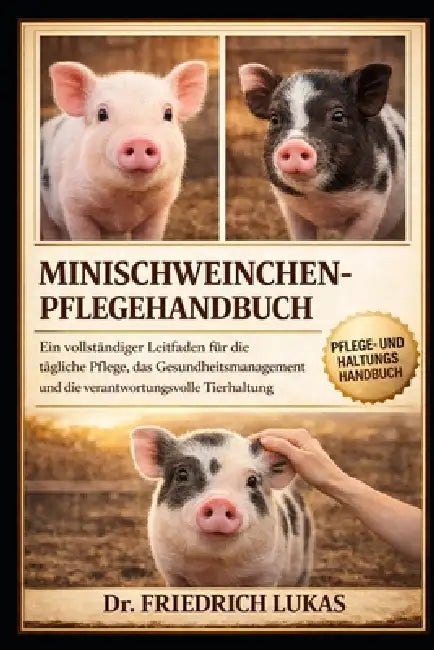 Minischweinchen-Pflegehandbuch: Ein vollständiger Leitfaden für die tägliche Pflege, das Gesundheitsmanagement und die verantwortungsvolle Tierhaltung by Friedrich Lukas