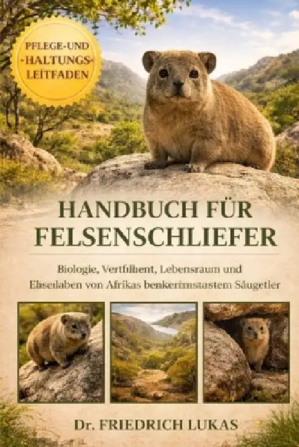 Handbuch Für Felsenschliefer: Biologie, Verhalten, Lebensraum und Überleben von Afrikas bemerkenswertem Säugetier by Friedrich Lukas