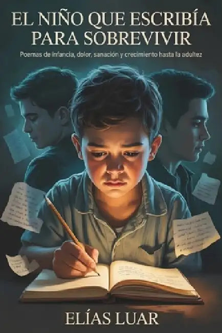 El niño que escribía para sobrevivir: Poemas de infancia, dolor, sanación y crecimiento hasta la adultez by Elias Luar