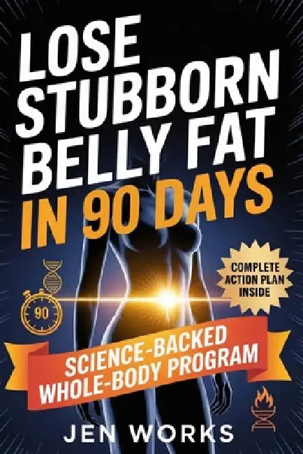 Lose Stubborn Belly Fat in 90 Days: A Science-Backed, Whole-Body Program to Eliminate Visceral Fat and Transform Your Health by Jen Works