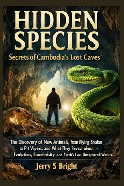 Hidden Species: Secrets of Cambodia's Lost Caves: The Discovery of New Animals, from Flying Snakes to Pit Vipers, and What They Reveal About Evolution by Jerry S. Bright