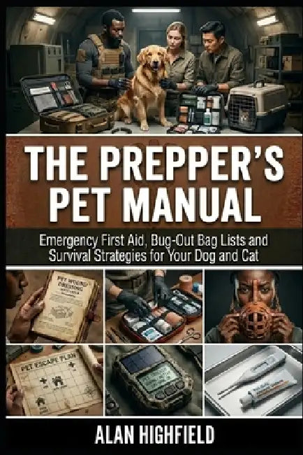 The Prepper's Pet Manual: Emergency First Aid, Bug-Out Bag Lists & Survival Strategies for Your Dog and Cat For Any Emergency Situation Bug Out Bag Ti by Alan Highfield