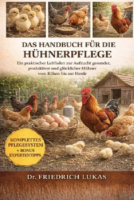 Das Handbuch Für Die Hühnerpflege: Ein praktischer Leitfaden zur Aufzucht gesunder, produktiver und glücklicher Hühner vom Küken bis zur Herde by Friedrich Lukas