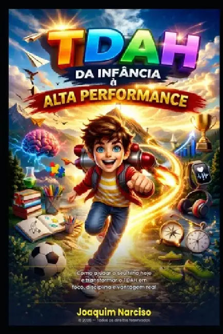 Tdah: Da Infância à Alta Performance: Como ajudar o seu filho hoje e transformar o TDAH em foco, disciplina e vantagem real - da criança ao adulto by Joaquim Narciso