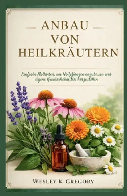 Anbau Von Heilkräutern: Einfache Methoden, um Heilpflanzen anzubauen und eigene Kräuterheilmittel herzustellen by Wesley K. Gregory