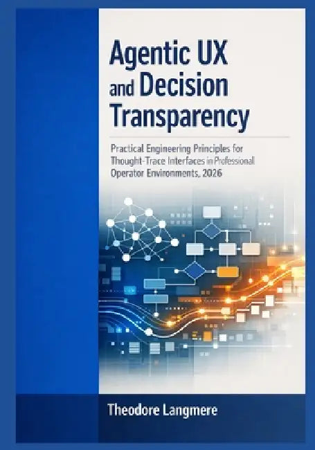 Agentic UX and Decision Transparency: Practical Engineering Principles for Thought-Trace Interfaces in Professional Operator Environments, 2026 by Theodore Langmere