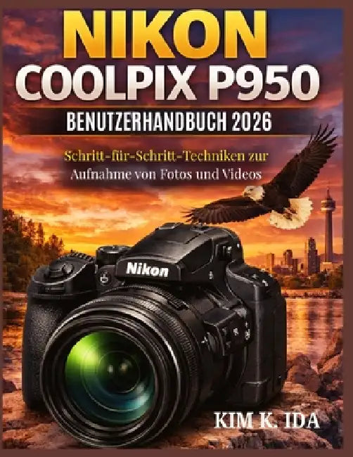 Nikon Coolpix P950 Benutzerhandbuch 2026: Schritt-für-Schritt-Techniken zur Aufnahme von Fotos und Videos by Kim K. Ida
